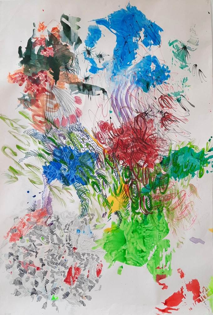 Afbeelding met kunst, verven, Schilderverf, tekening

Door AI gegenereerde inhoud is mogelijk onjuist.