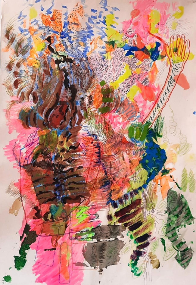 Afbeelding met verven, tekening, Schilderverf, Moderne kunst

Door AI gegenereerde inhoud is mogelijk onjuist.